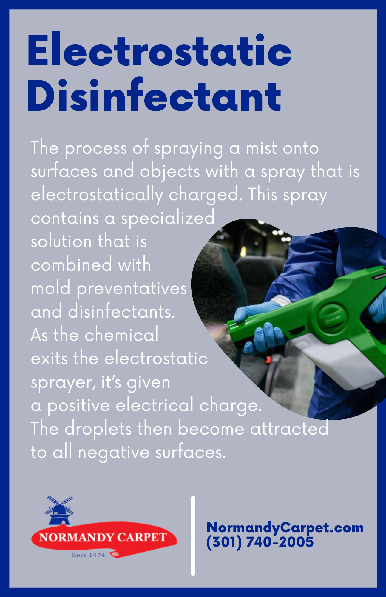 Electrostatic Disinfectant