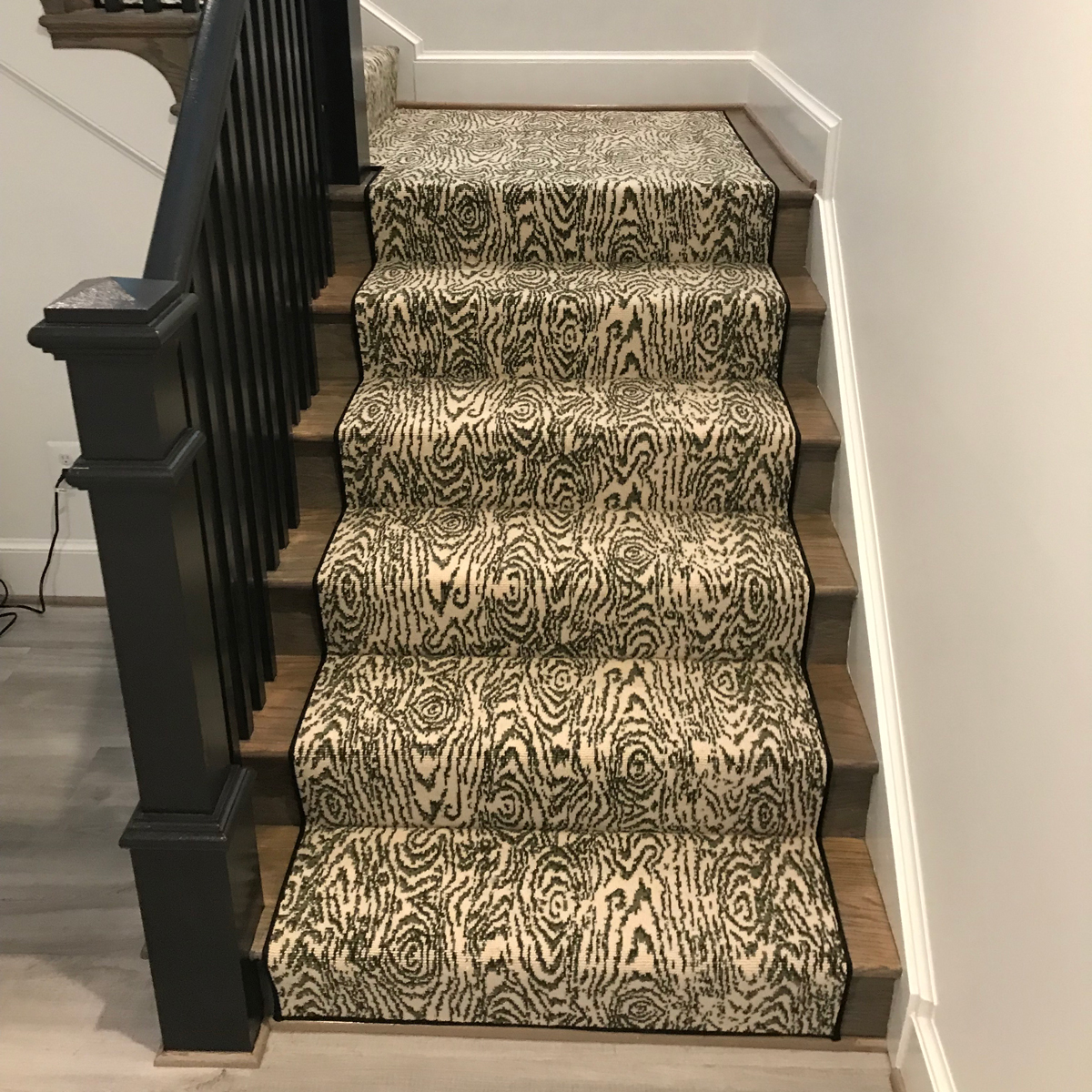 Stair Runner Carpet Installation
